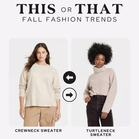 This or That: Fall Fashion Trends from Target

#LTKplussize #LTKstyletip #LTKSeasonal