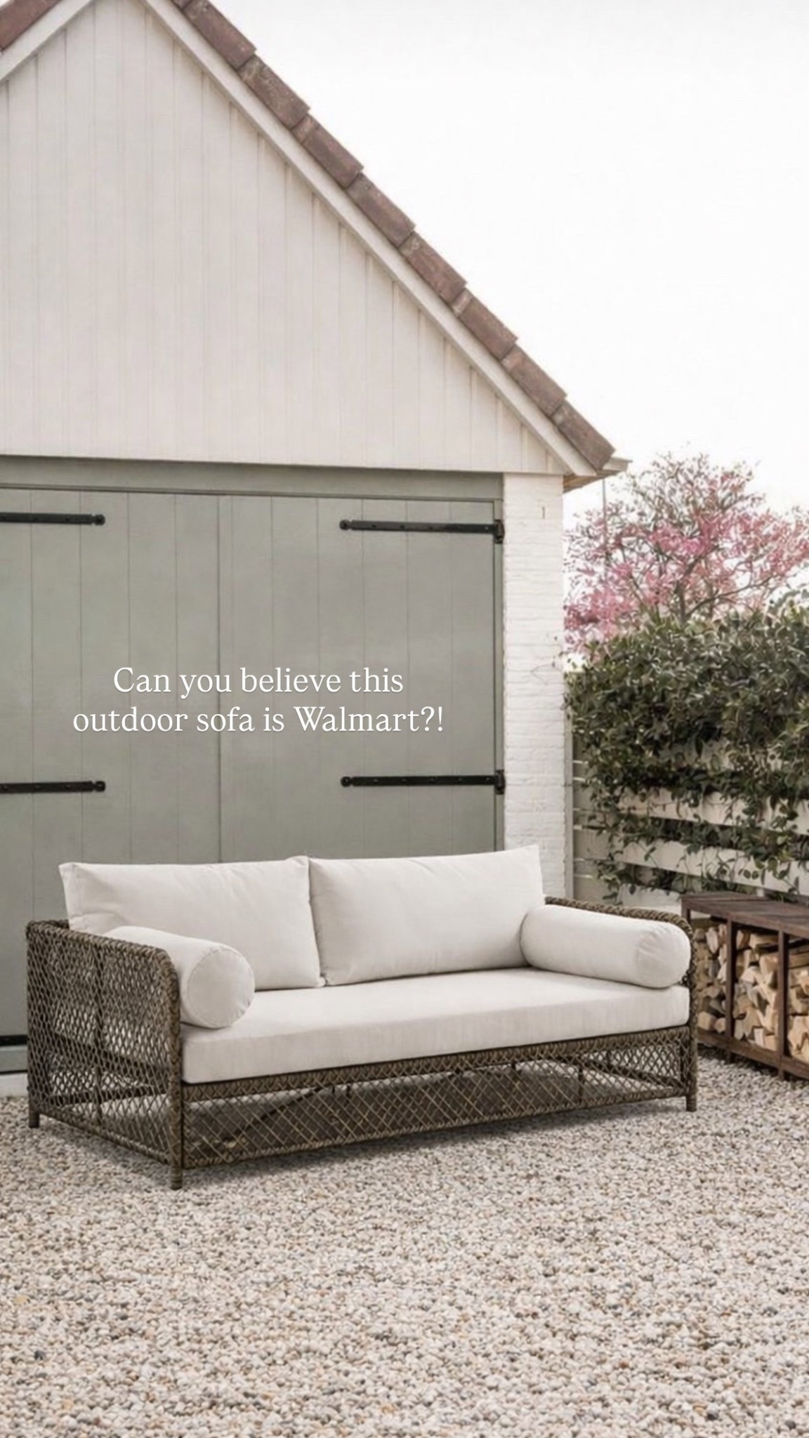 Gorgeous outdoor sofa! 

#LTKSeasonal #LTKHome