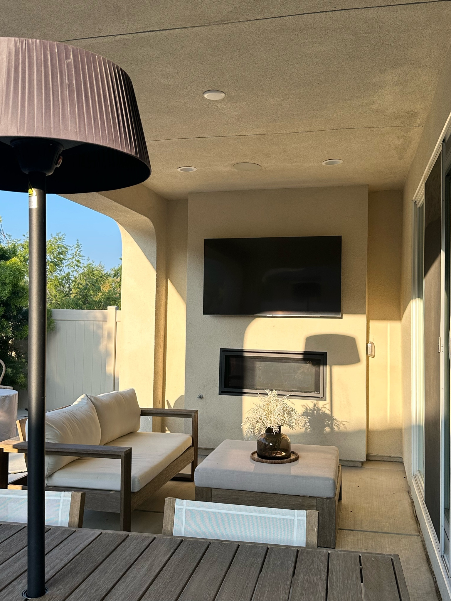 Outdoor furniture 
Neutral outdoor furniture 
West elm outdoor furniture 
Small back yard outdoor furniture 
Outdoor sofa
Outdoor ottoman
Outdoor dining table 
Outdoor dining chairs 
Outdoor heater
Outdoor chairs 

#LTKVideo #LTKhome #LTKsalealert