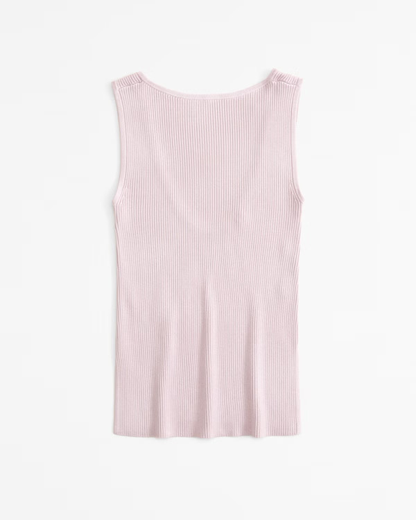 Shell Scoopback Sweater Tank | Abercrombie & Fitch (US)