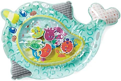 Infantino Wee Wild Ones Pat & Play Water Mat - Narwhal Themed Water mat for Infants and Older Bab... | Amazon (US)