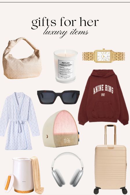 Gifts for her: luxury items I love! These items are between $100-250 but things I genuinely love and would recommend! Would be great to add to your own wish list as well!

#LTKGiftGuide #LTKHoliday #LTKSeasonal