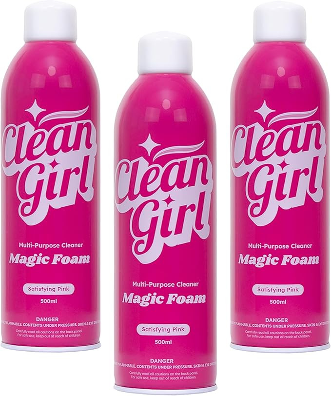 Magic Foam - Satisfying Pink Foaming All-Purpose Cleaner - 500ml Each (Pack of 3) | Amazon (US)