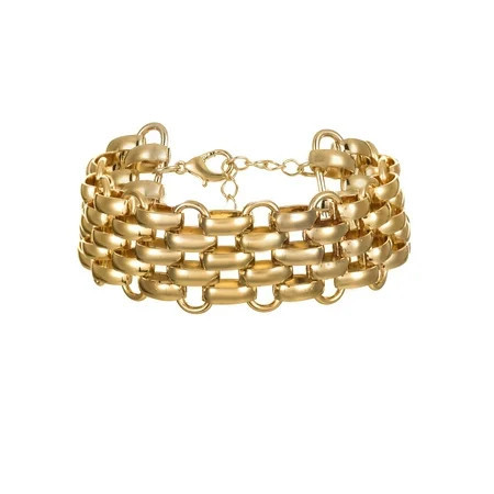 Time and Tru Goldtone Mesh Bracelet 1 Piece | Walmart (US)