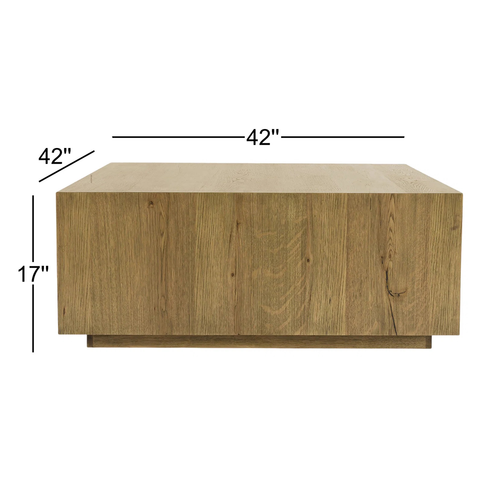 Taryn 42" Block Coffee Table | Joss & Main