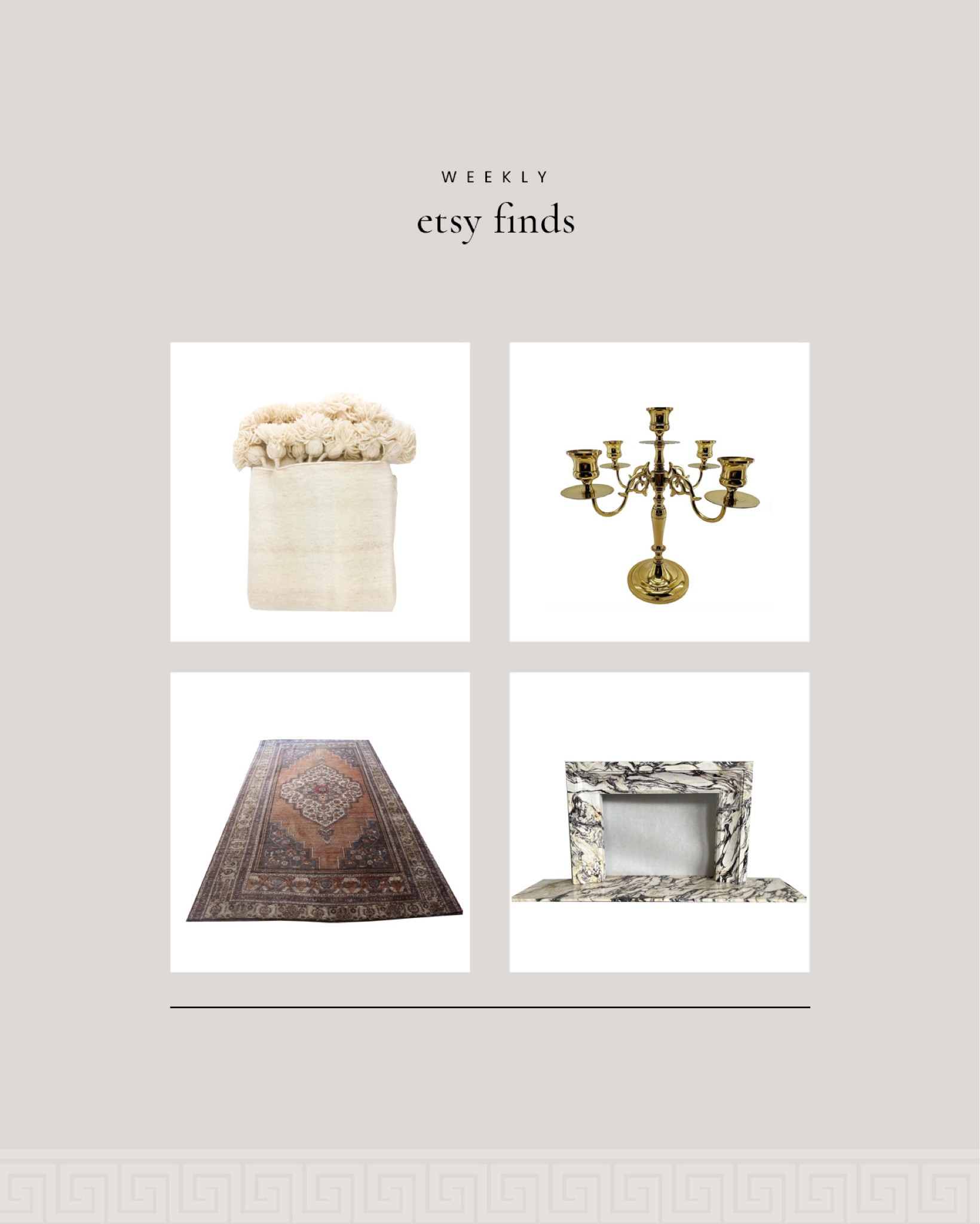 Weekly Etsy Finds : Handmade and Vintage Goods for Home

#LTKHome