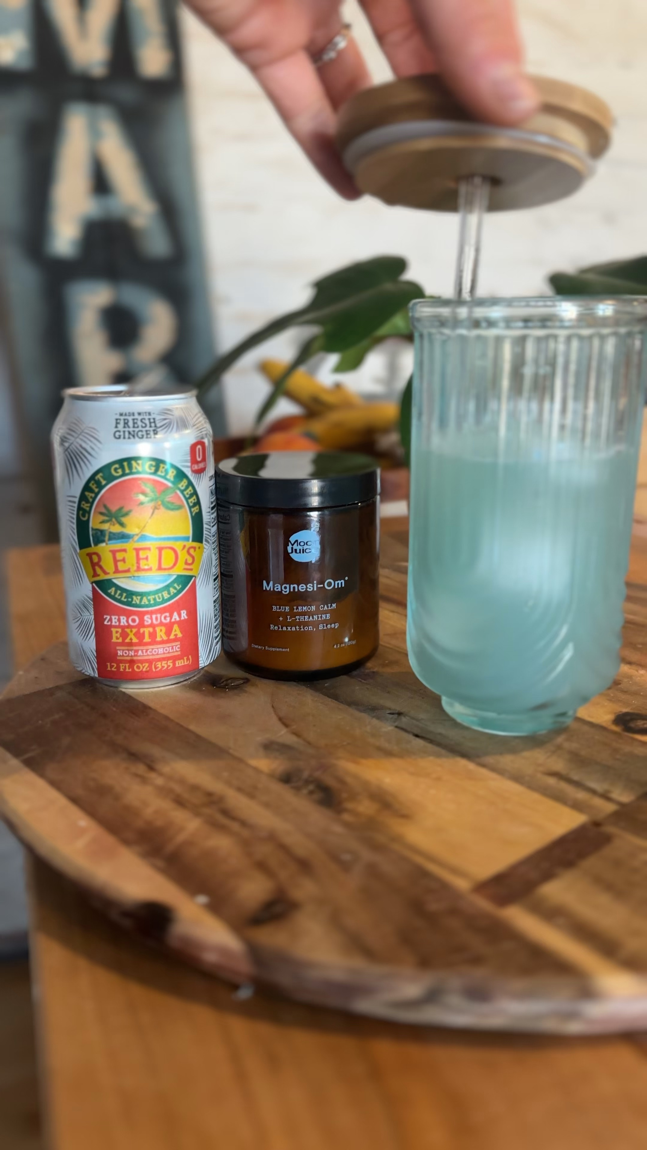 Bedtime mocktail  for better sleep! 

#LTKFitness #LTKActive #LTKVideo