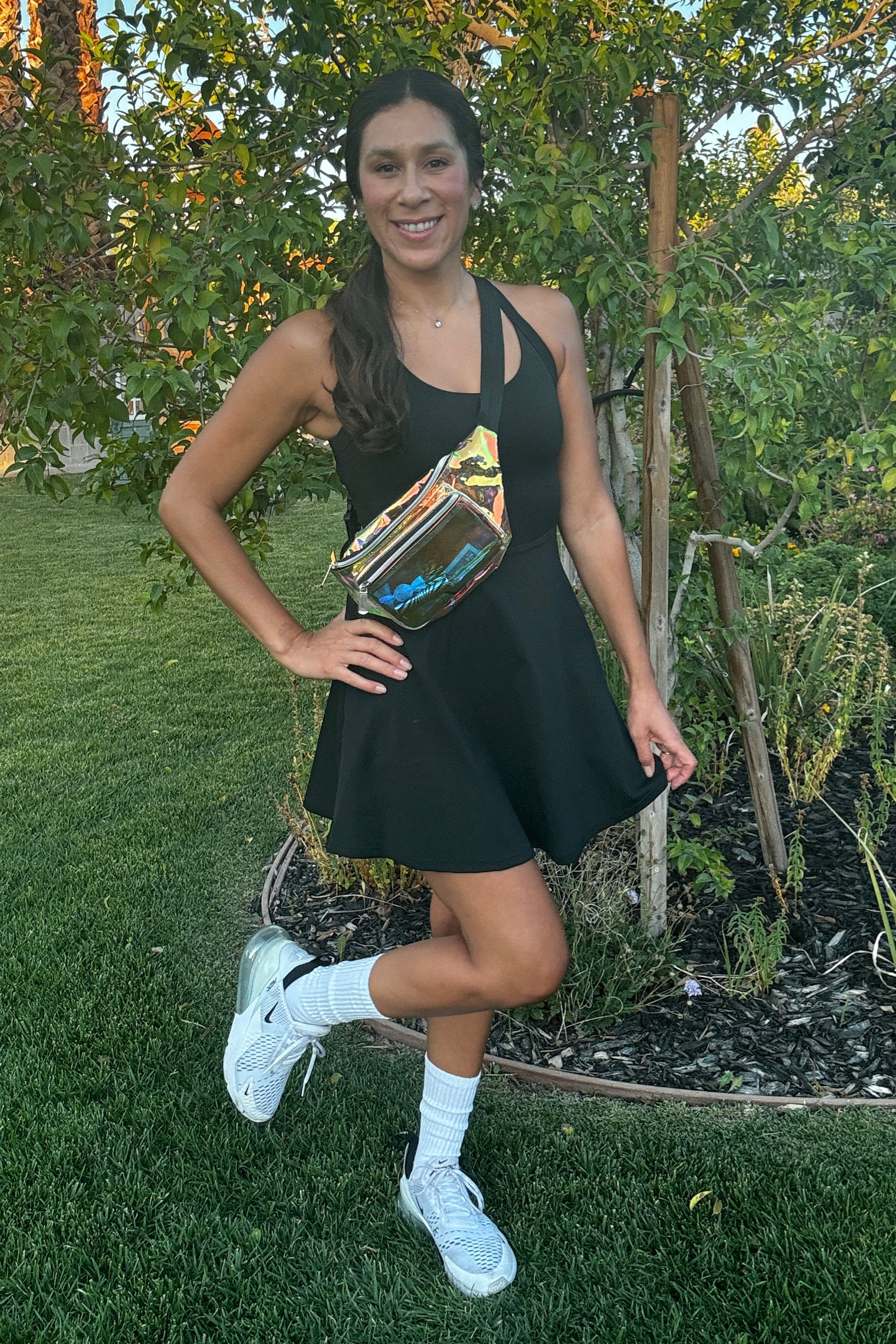 My go to casual outfit for those days of running errands and go go go. Love this dress romper and the bag is a must!!! 

#LTKFitness #LTKFindsUnder50 #LTKSummerSales