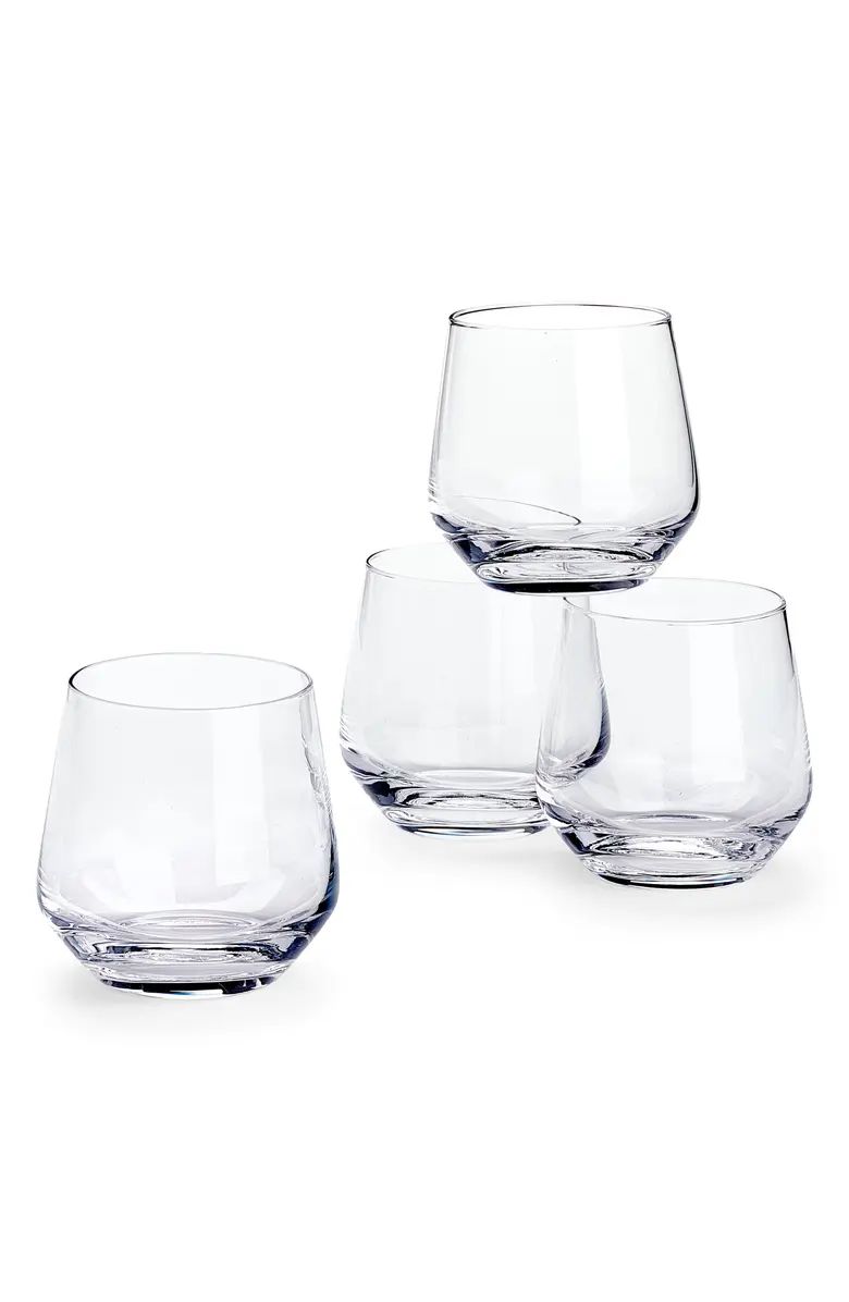 Set of 4 Stemless Wine Glasses | Nordstrom