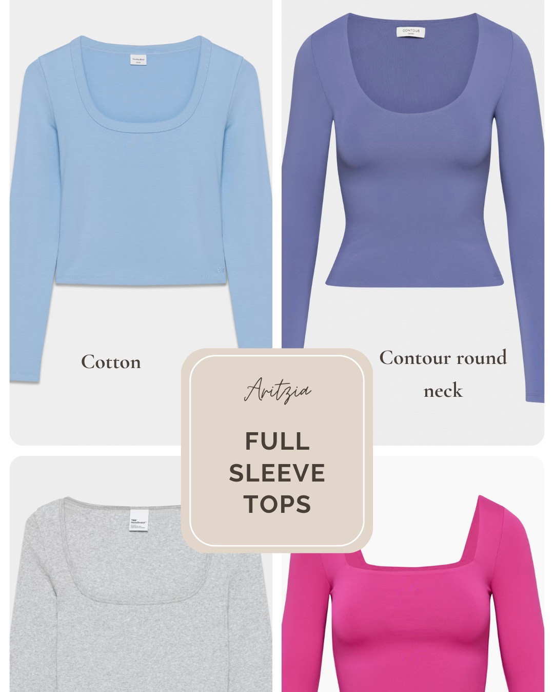 Aritzia Clientele Sale
Full sleeve basics
Wear M in alll

#LTKSaleAlert #LTKSeasonal #LTKCyberWeek