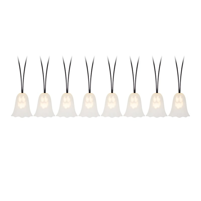 8-Count Ghost String Lights, 8' | At Home