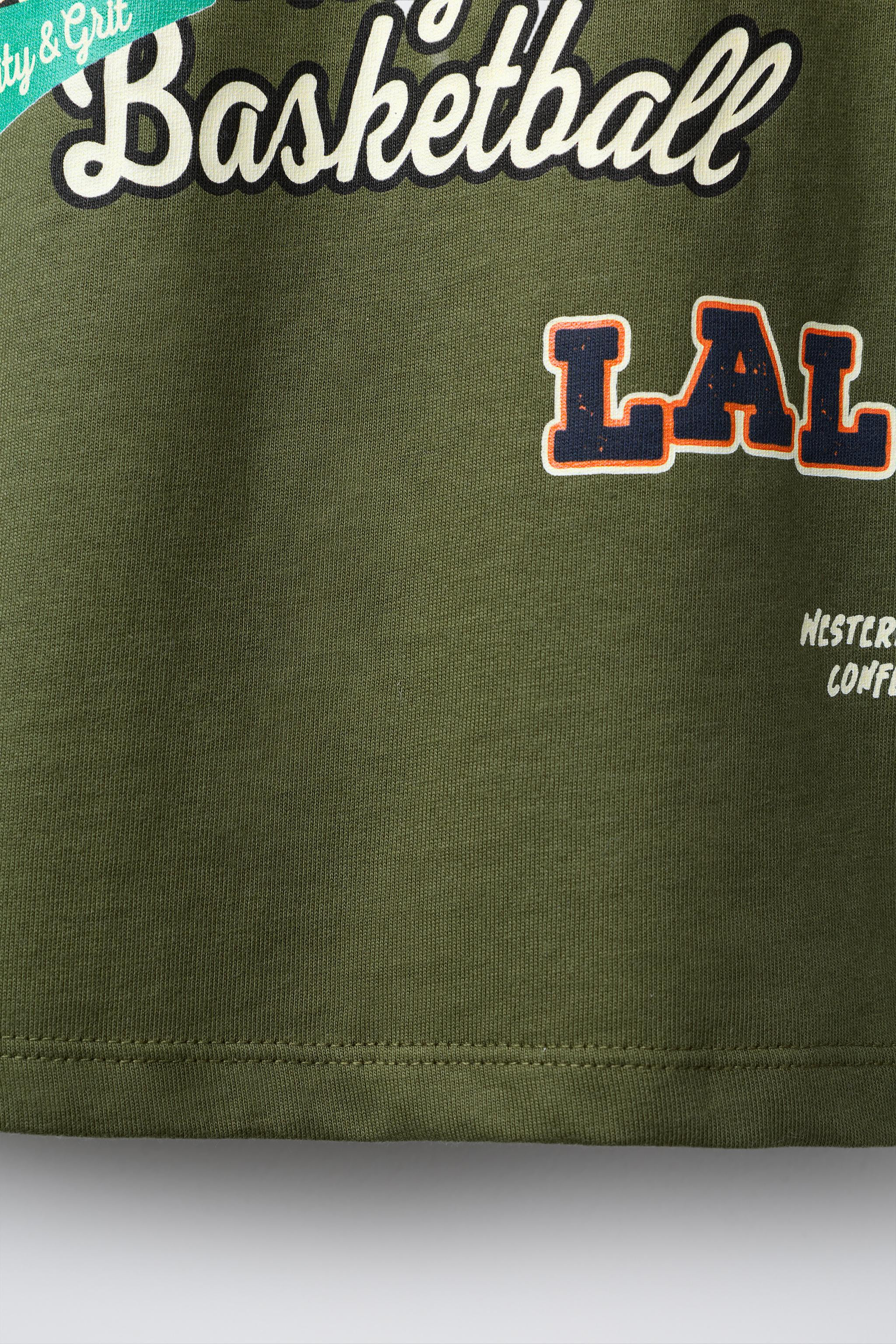 NBA PRINTED T-SHIRT - LOS ANGELES LAKERS | Zara US