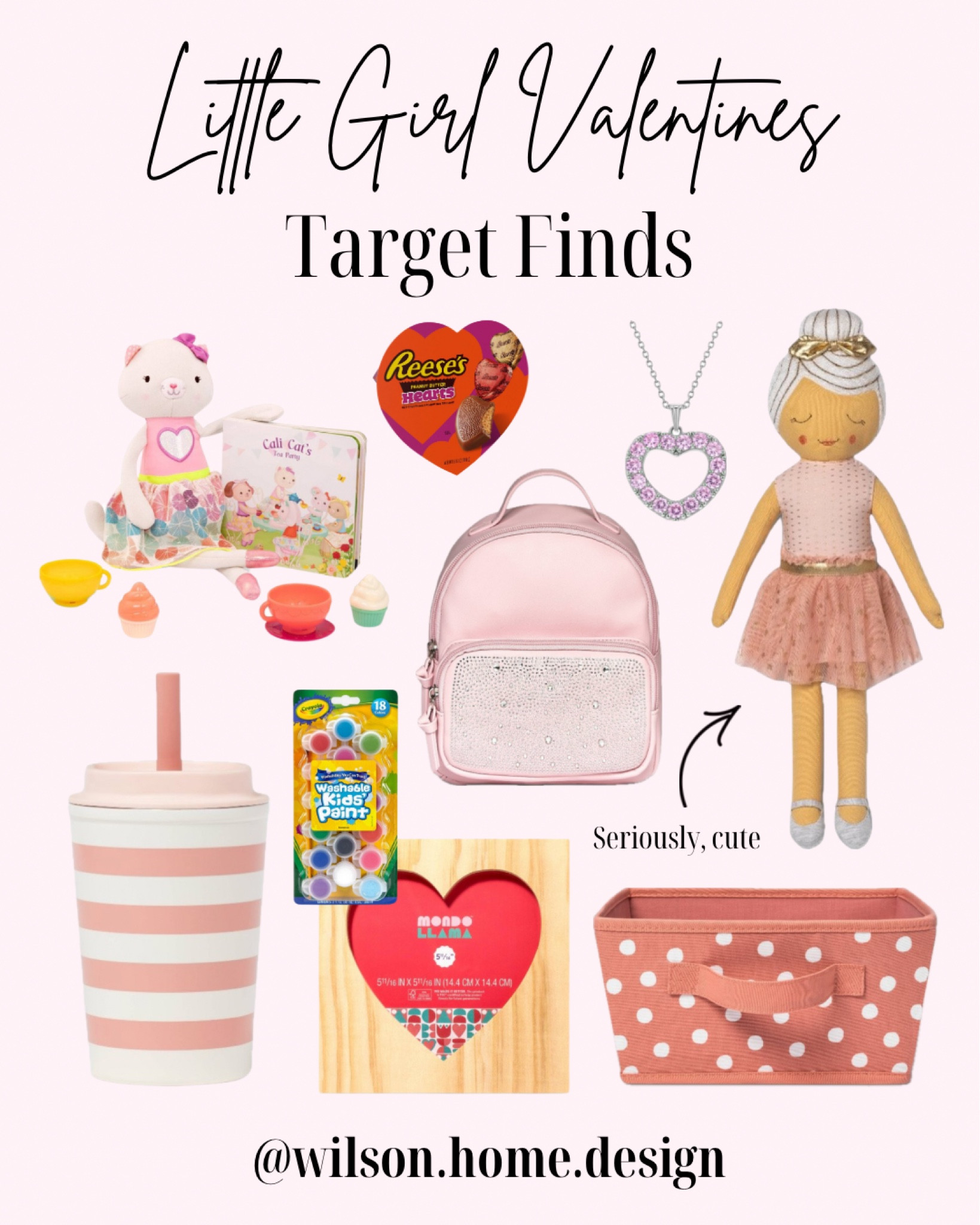 Little Girl Valentines | Target Finds
With Valentine’s upon us, you can’t go wrong with these sweet little gifts for any precious little girl! From jewelry, craft supplies, cups and adorable dolls. 💕 

#LTKkids #LTKGiftGuide #LTKSeasonal