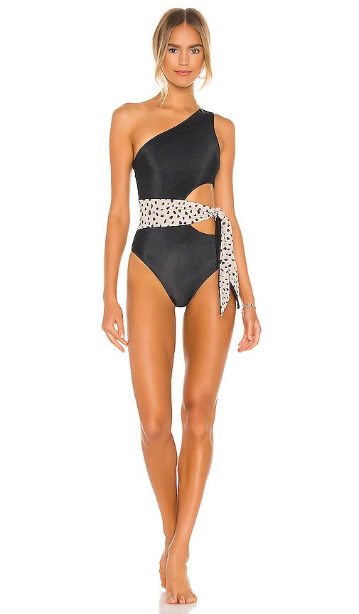BEACH RIOT Carlie One Piece in Black. - size M (also in L, S, XS) | Revolve Clothing (Global)