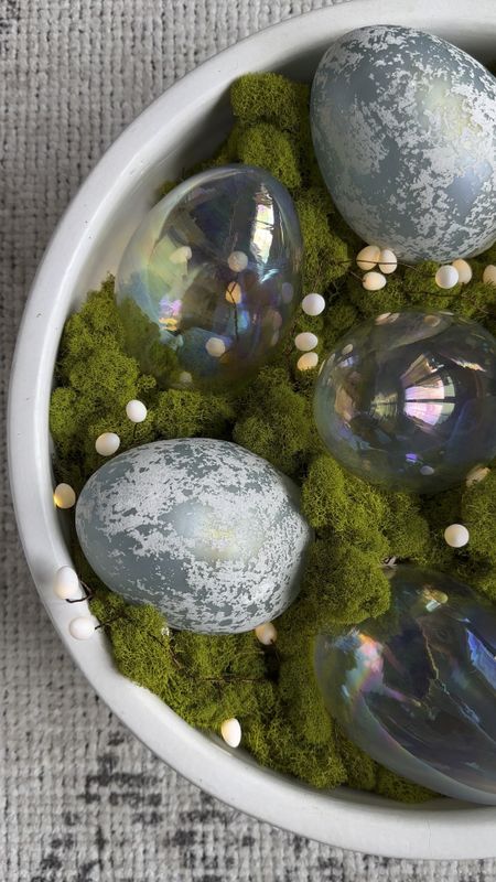 EASY Easter Bowl filler idea!  ALL Easter is currently on sale too!  Check back to see where I style this in my home!

#LTKhome #LTKsalealert #LTKSeasonal