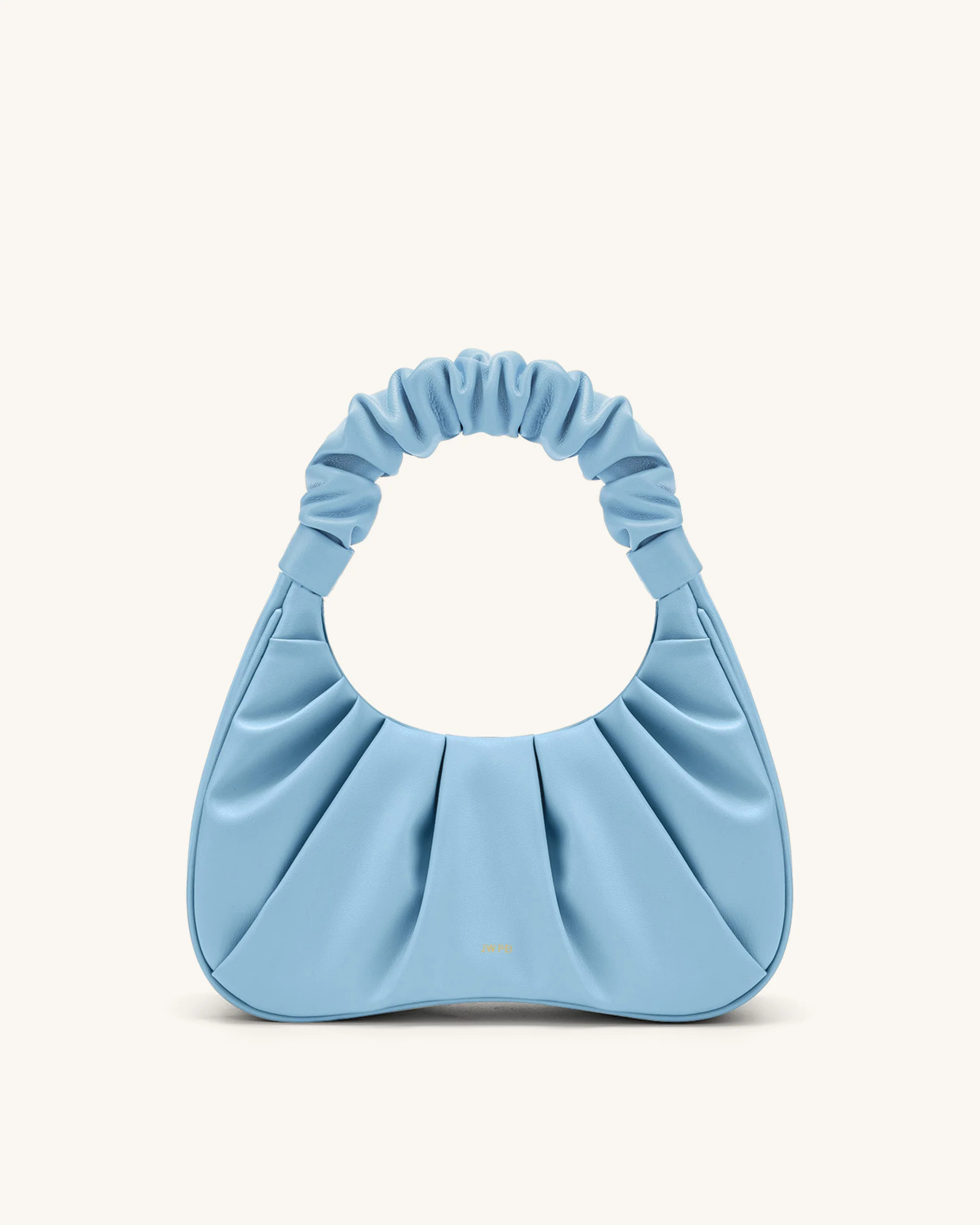 Gabbi Ruched Hobo Handbag -Ice | JW PEI US