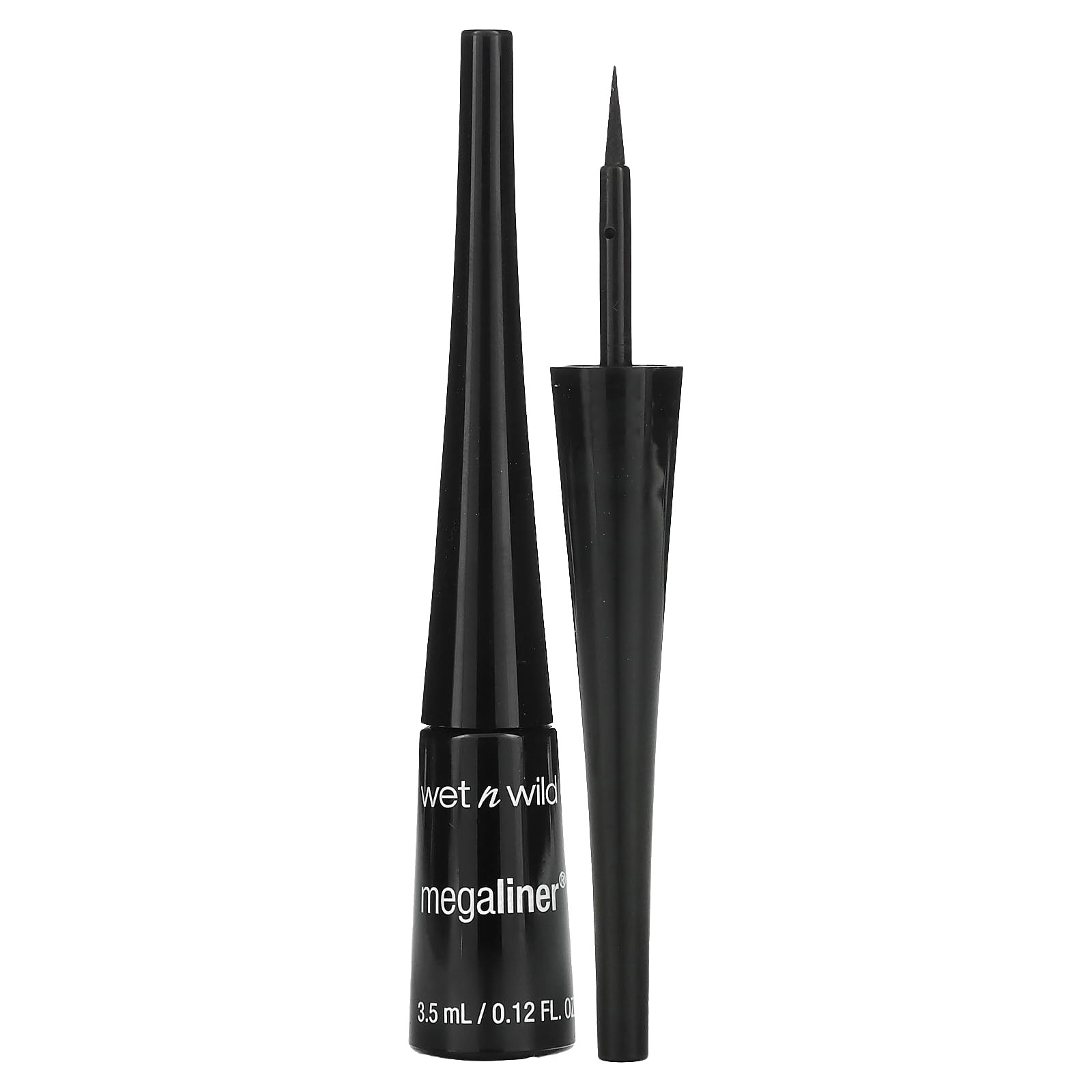 wet n wild MegaLiner Liquid Eyeliner - Black (packaging) | Amazon (US)
