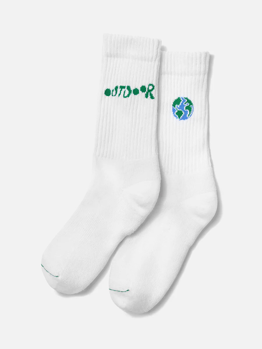 Doing Good Things Crew SockA Heart | Outdoor Voices