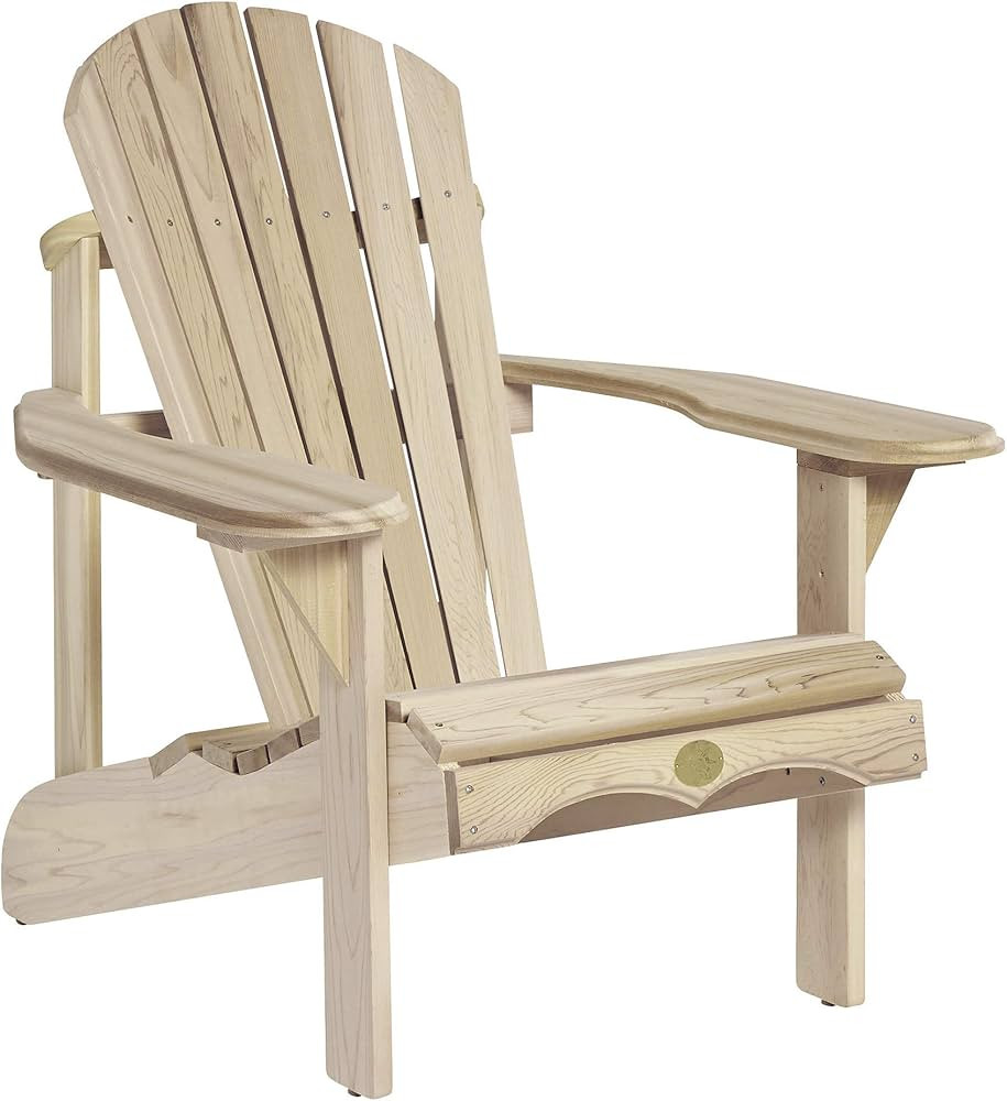 36" The Bear Chair White Pine Adirondack Chair Kit | Amazon (CA)