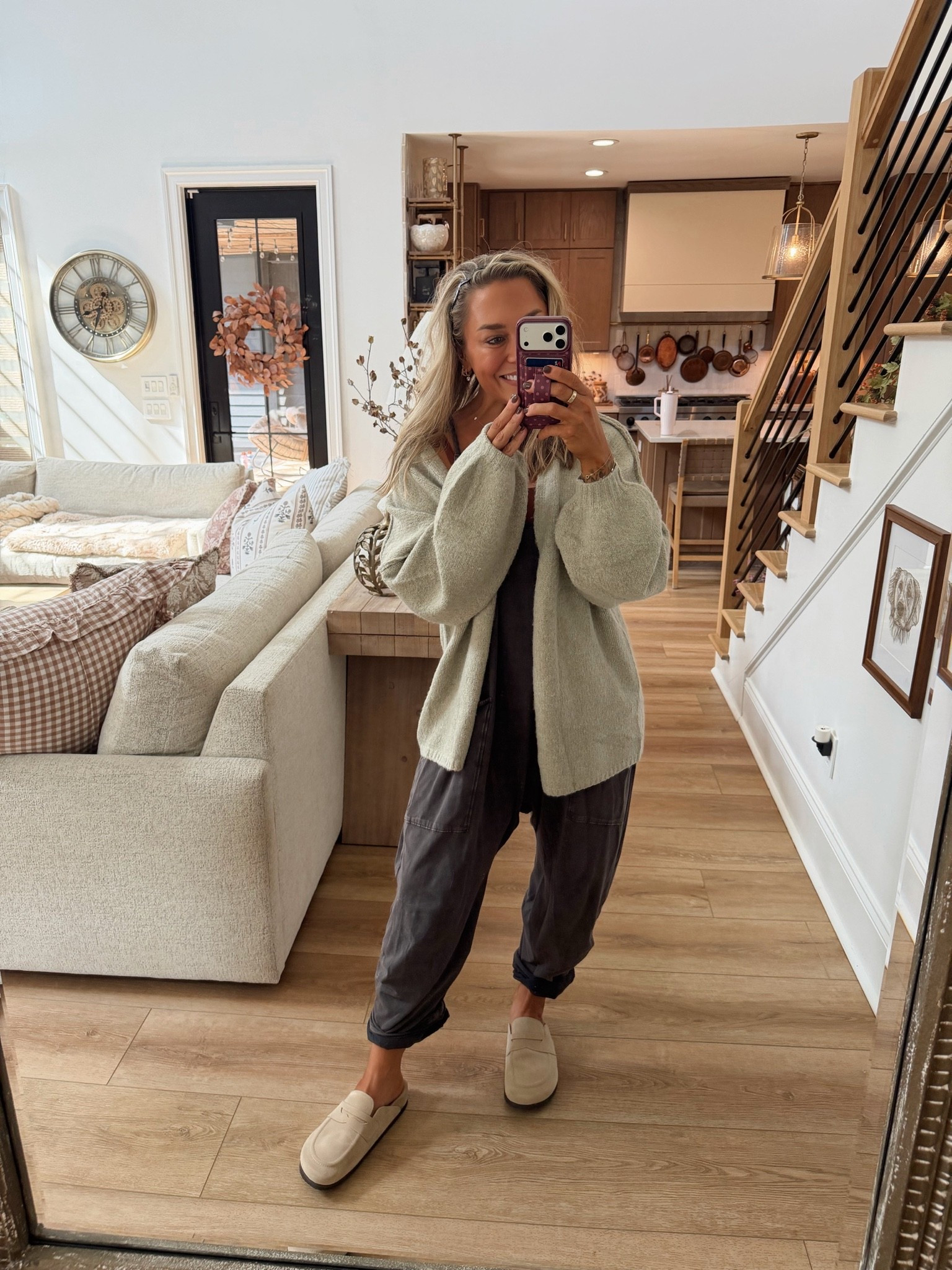 Cozy cardi & my fave jumpsuit 🤎 L in the cardigan (tons of colors), M jumpsuit & i size up a 1/2 size in the mules! 😌

Fall style / Amazon fashion / @Target / free people hot shot onesie / casual / neutrals / Holley Gabrielle

#LTKSeasonal #LTKPetite #LTKootd