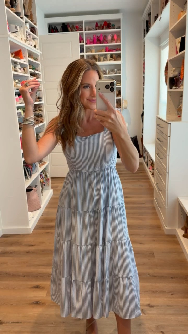 In a small dress, sandals, bag and accessories - fits tts.

#LTKootd #LTKgrwm #LTKSeasonal