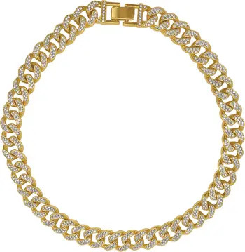 Adornia Pavé CZ Curb Chain Necklace | Nordstromrack | Nordstrom Rack