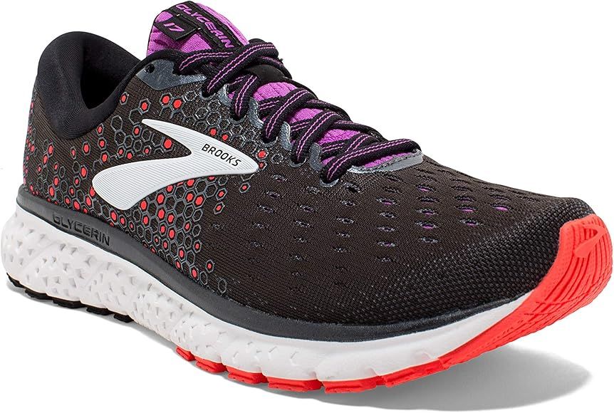 Womens Glycerin 17 Cushioned Road Running Shoe | Amazon (US)