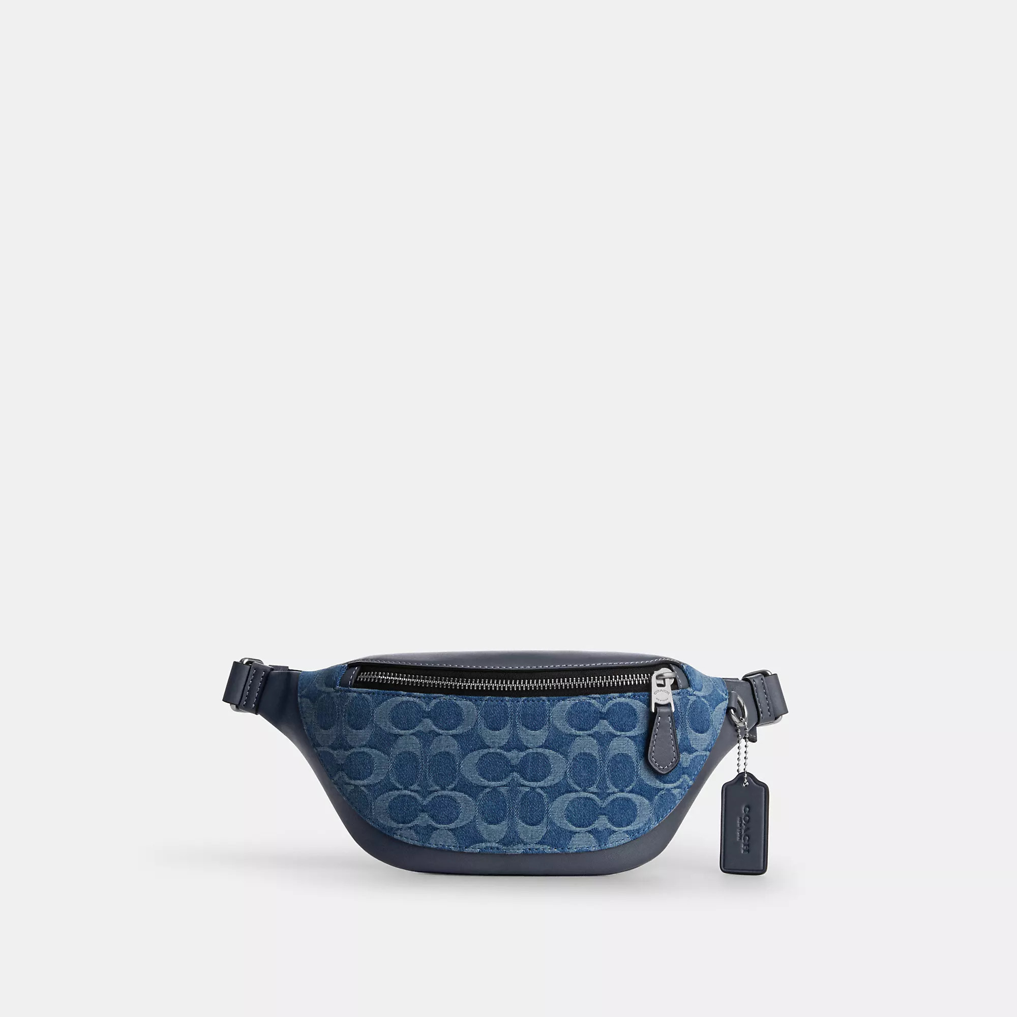Coach Outlet Warren Mini Belt Bag In Signature Denim | Shop Simon