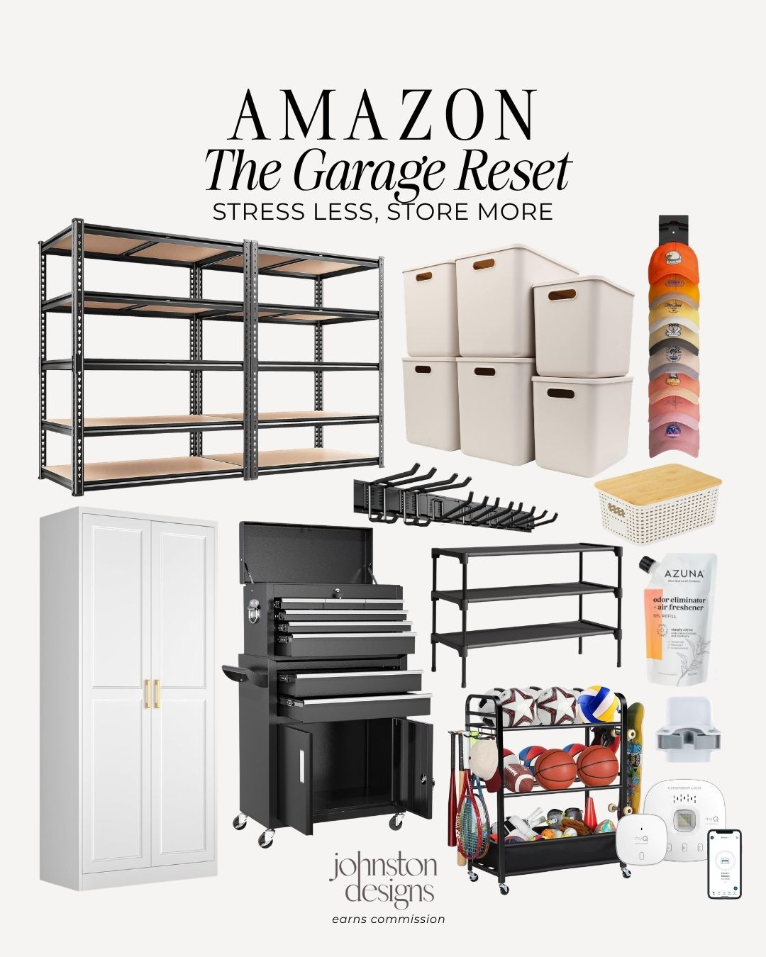 Garage reset made simple 🙌 These Amazon organization finds help maximize storage, clear the clutter and give everything a designated spot. From heavy-duty shelving and bins to sports storage and tool organization, these picks make your garage feel so much more functional!

Amazon garage organization, garage storage ideas, garage shelving, storage bins, tool organization, sports equipment storage, garage organization ideas, garage cabinet storage, Amazon home organization, garage makeover

#amazonhome #garageorganization #amazonfinds #homeorganization #garagestorage #organizationideas #organizedhome #storageideas #amazonfavorites 

 #LTKHome