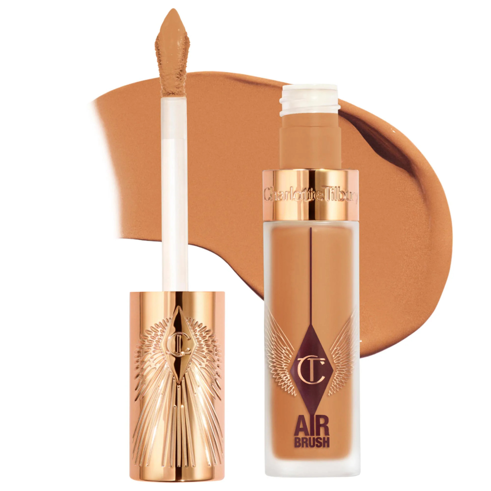 Charlotte Tilbury Airbrush Flawless Crease-Proof Long-Wear Blur Concealer 12 Tan-Deep 0.29 oz/8.3 g | Sephora (US)
