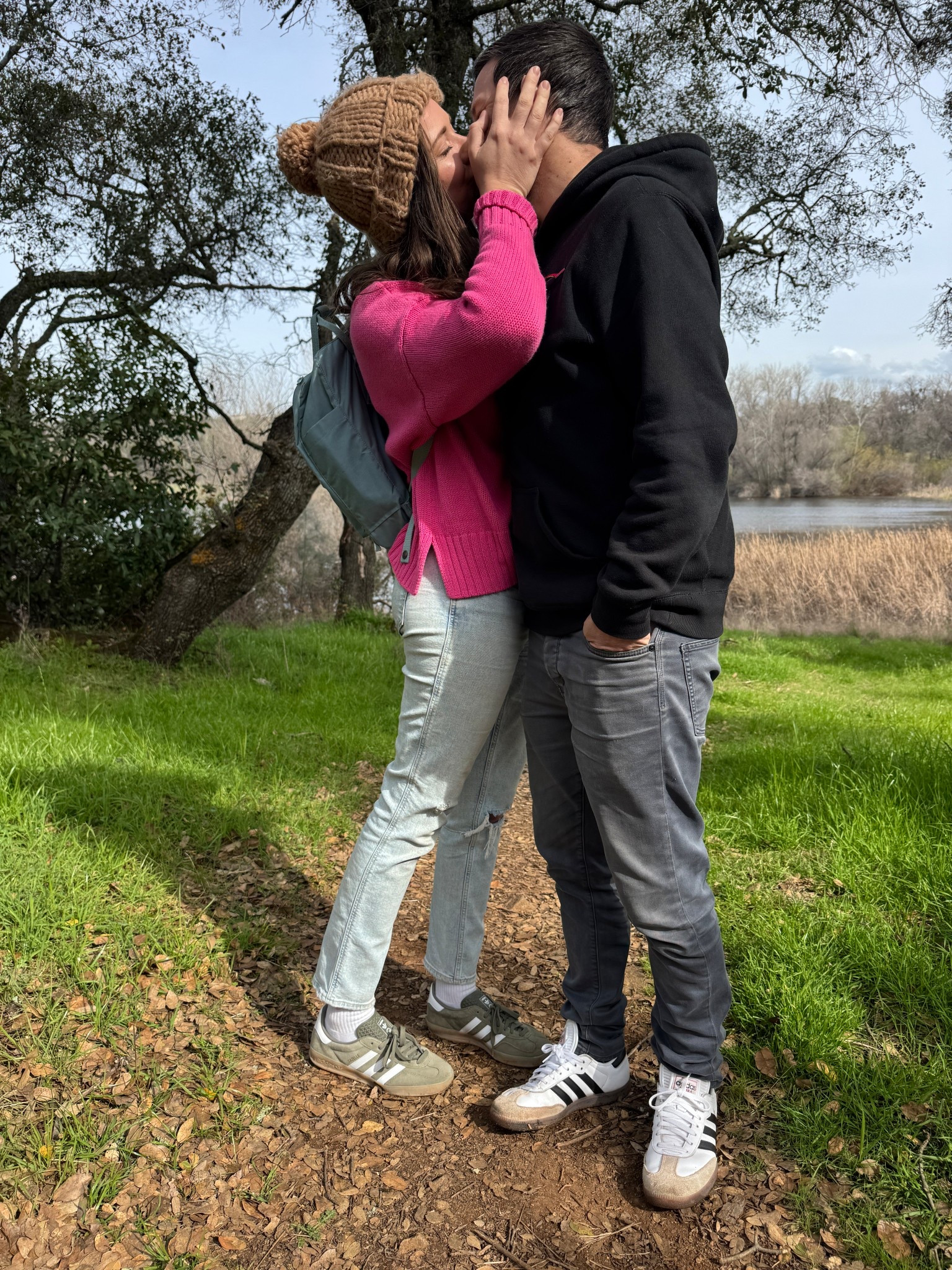 Valentines hike with my forever valentine. 🩷🥰 favorite shoes!! Sooo comfy! Fit true to size. 

#LTKfitnessgoals #LTKSaleAlert #LTKootd