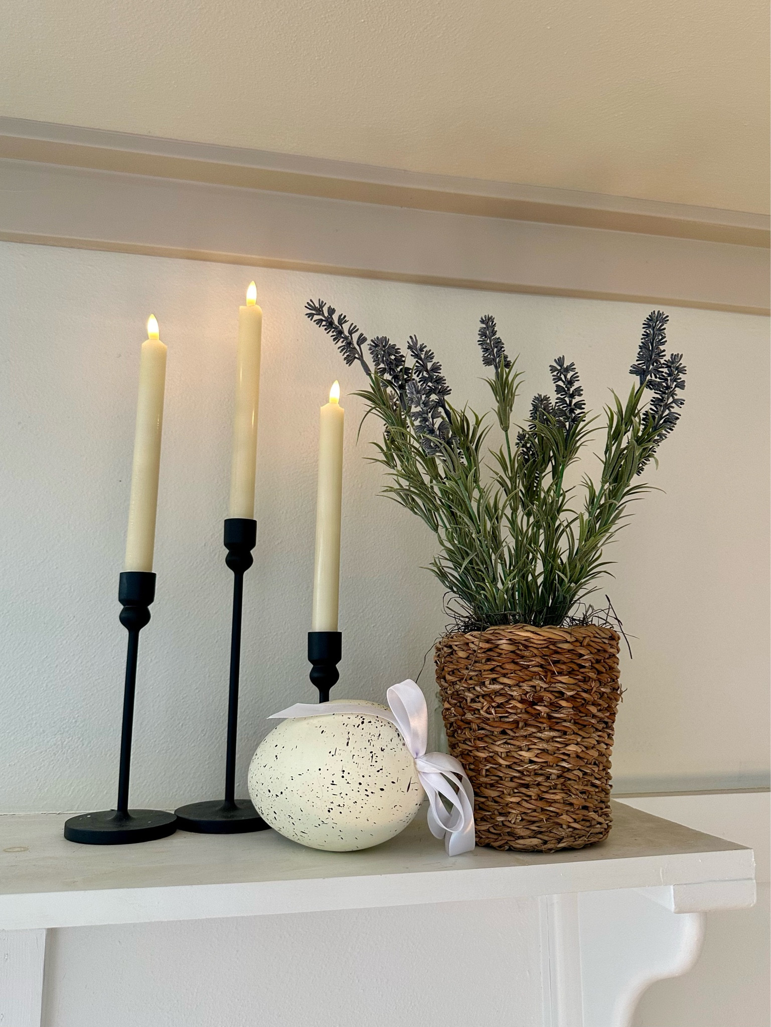 My new favorite flameless taper candles 🕯️ 

#LTKfindsunder50 #LTKhome #LTKSeasonal