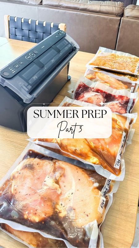 This is my favorite way to meal prep for summer meals. My Food Saver makes it so easy!

#mealprep #summerdinner #kitchengadget #kitchenaccessories

#LTKHome #LTKFamily