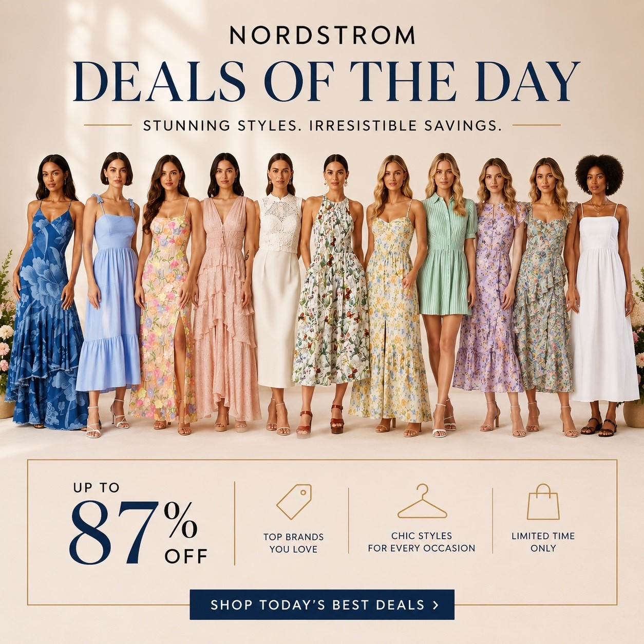 Nordstrom deals of the day, Nordstrom Rack dresses, designer dress sale, wedding guest dresses, floral midi dress, floral maxi dress, summer dresses, vacation outfits, resort wear, brunch outfit ideas, feminine fashion, ASTR the Label dress sale, Cinq à Sept dress sale, Maje dress sale, Diane von Furstenberg dress sale, designer markdowns, affordable luxury fashion, elegant dresses, garden party dresses, spring fashion trends, summer fashion trends, Nordstrom sale finds, luxury fashion for less, occasion dresses, chic dresses under $100, best Nordstrom Rack finds, LTK fashion creator, trending dresses 2026, designer deals today, romantic floral dresses, elevated everyday style

#LTKStyleTip #NordstromDeals #NordstromRackFinds #DesignerDeals #SpringStyle #SummerStyle #WeddingGuestDress #VacationOutfits #DressObsessed #LTKFashion #LTKSaleAlert #AffordableLuxury #StyleInspo #FashionFinds #DailyDeals #NordstromStyle #DressSeason #ShopTheLook #FashionDeals #OOTD

#LTKSaleAlert