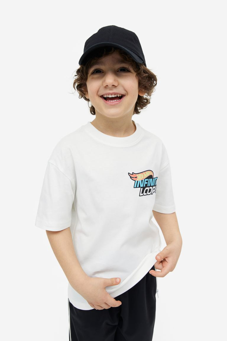 Printed Oversized T-shirt | H&M (US + CA)