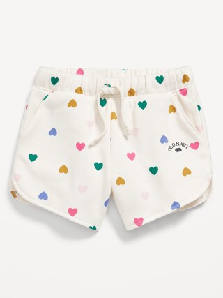 Printed Logo-Graphic Shorts for Toddler Girls | Old Navy (US)