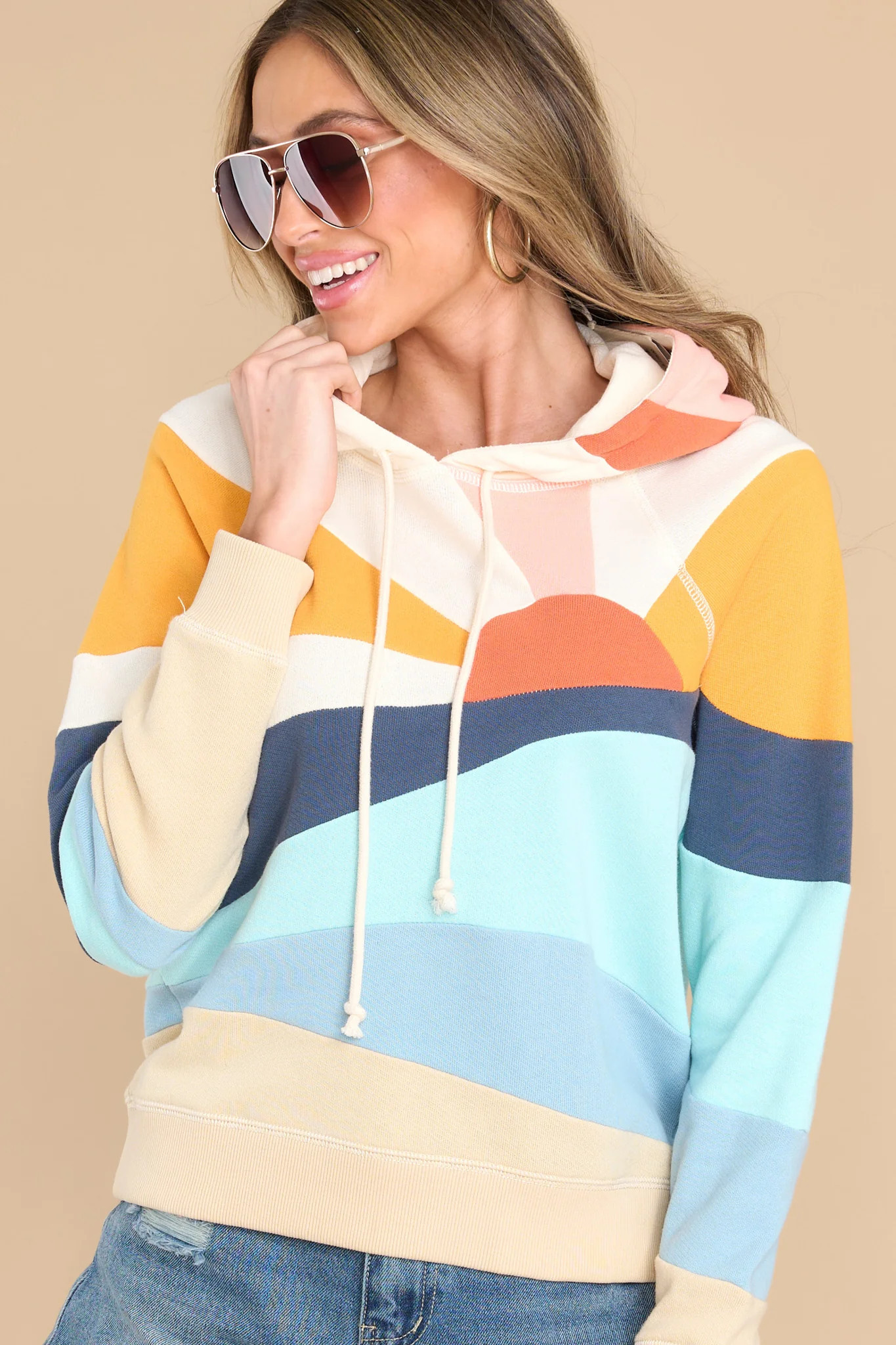 Soleil Sun And Sea Hoodie | Red Dress 