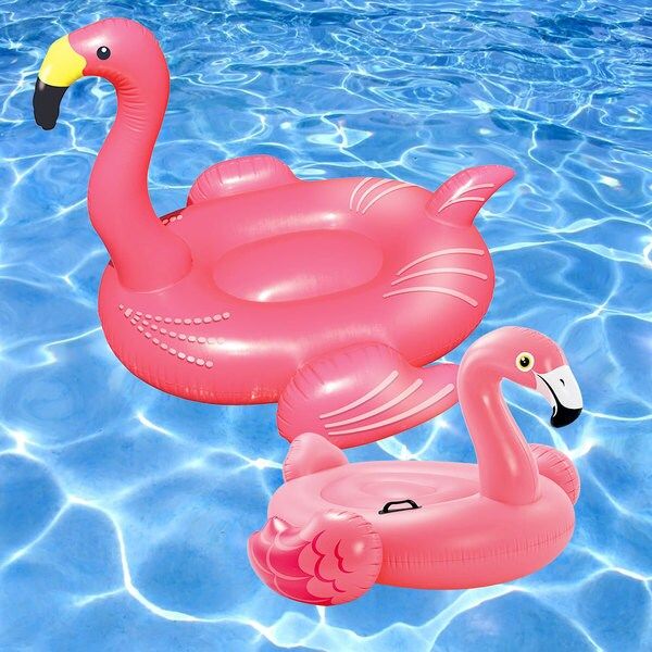 Flamingo Swimming Pool Float 2-Pack | Bed Bath & Beyond
