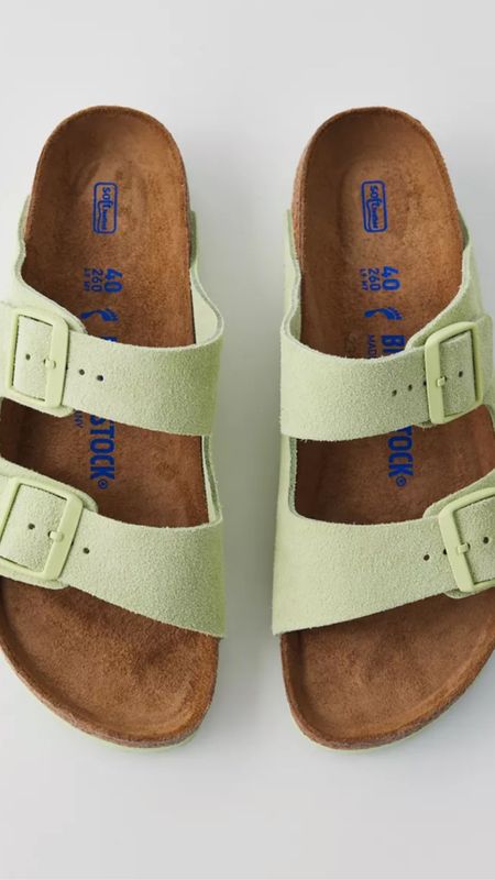 Seafoam green Birkenstocks! I’m obsessed we these for spring/summer so I snagged them the minute I saw them. I bought the clog and sandal to see which one I like more. 

Spring, sandals, Birkenstocks 

#LTKshoecrush #LTKstyletip