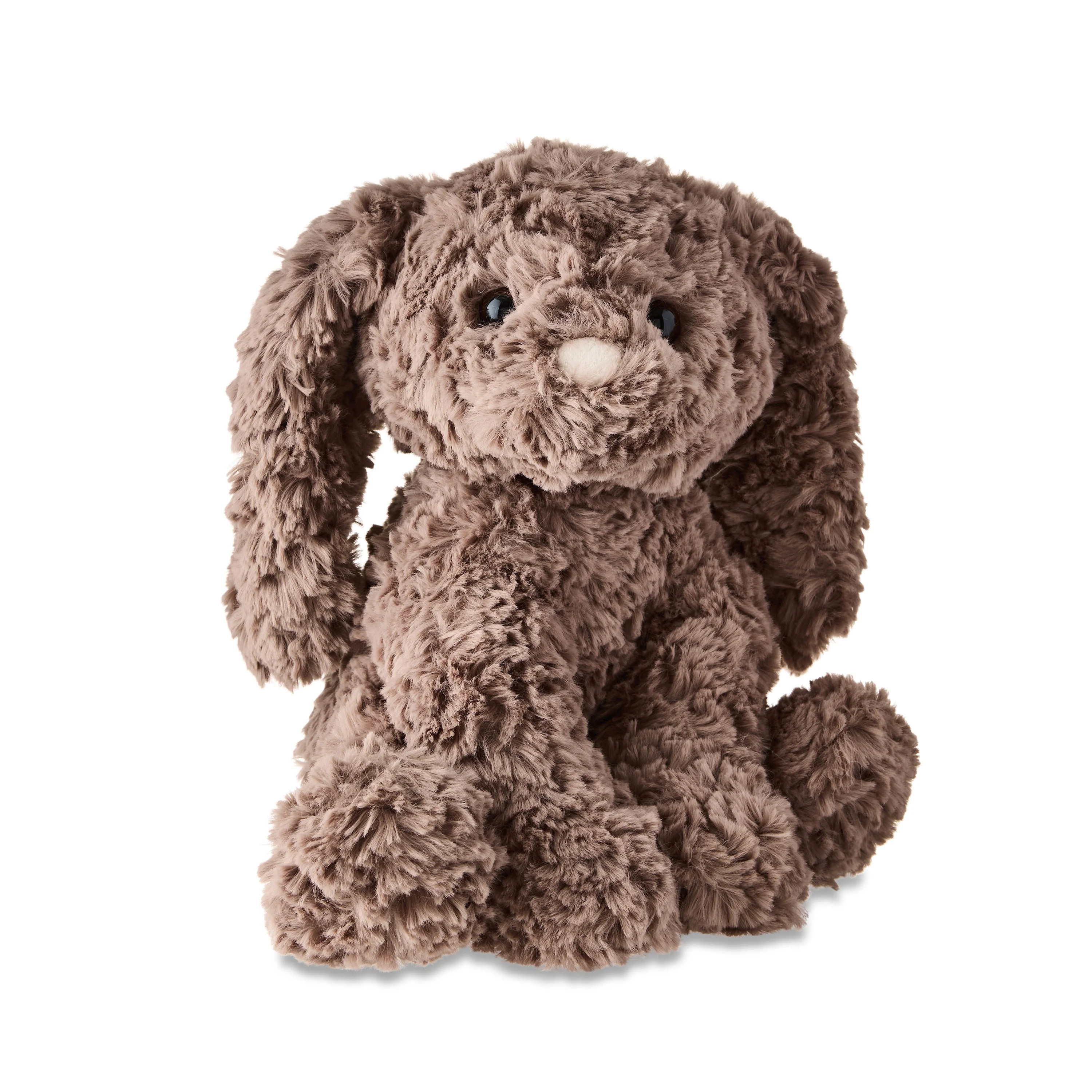 Easter Medium Brown Curly Bunny Plush, 10 in, by Way To Celebrate | Walmart (US)
