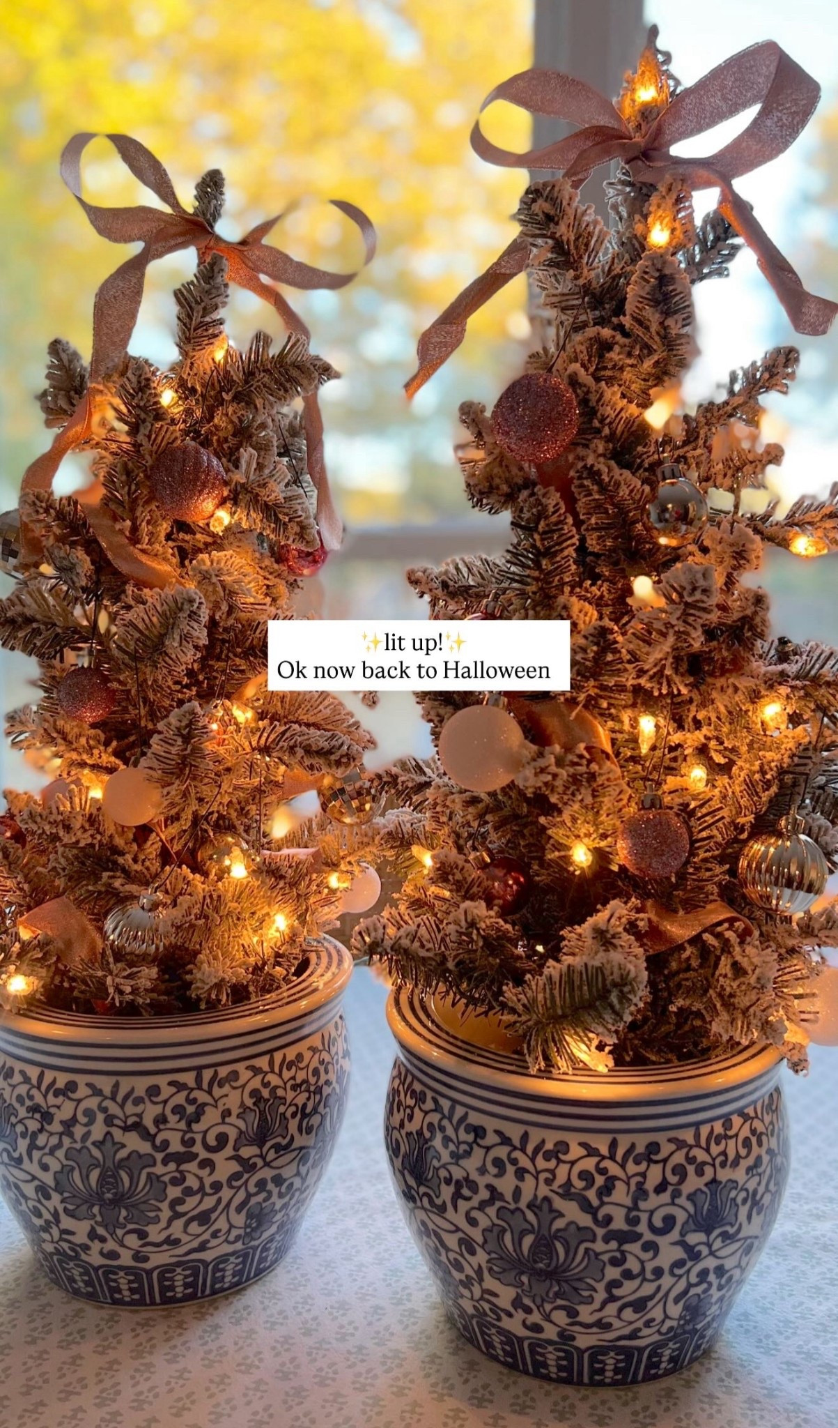 These sell out every year. Mine lasted 3 years until they burned out! Flocked and pre lit  

#LTKSeasonal #LTKHoliday #LTKFindsUnder50