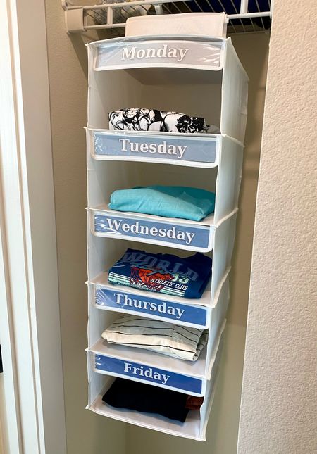 Parker’s Weekday outfit organizer!

#LTKkids