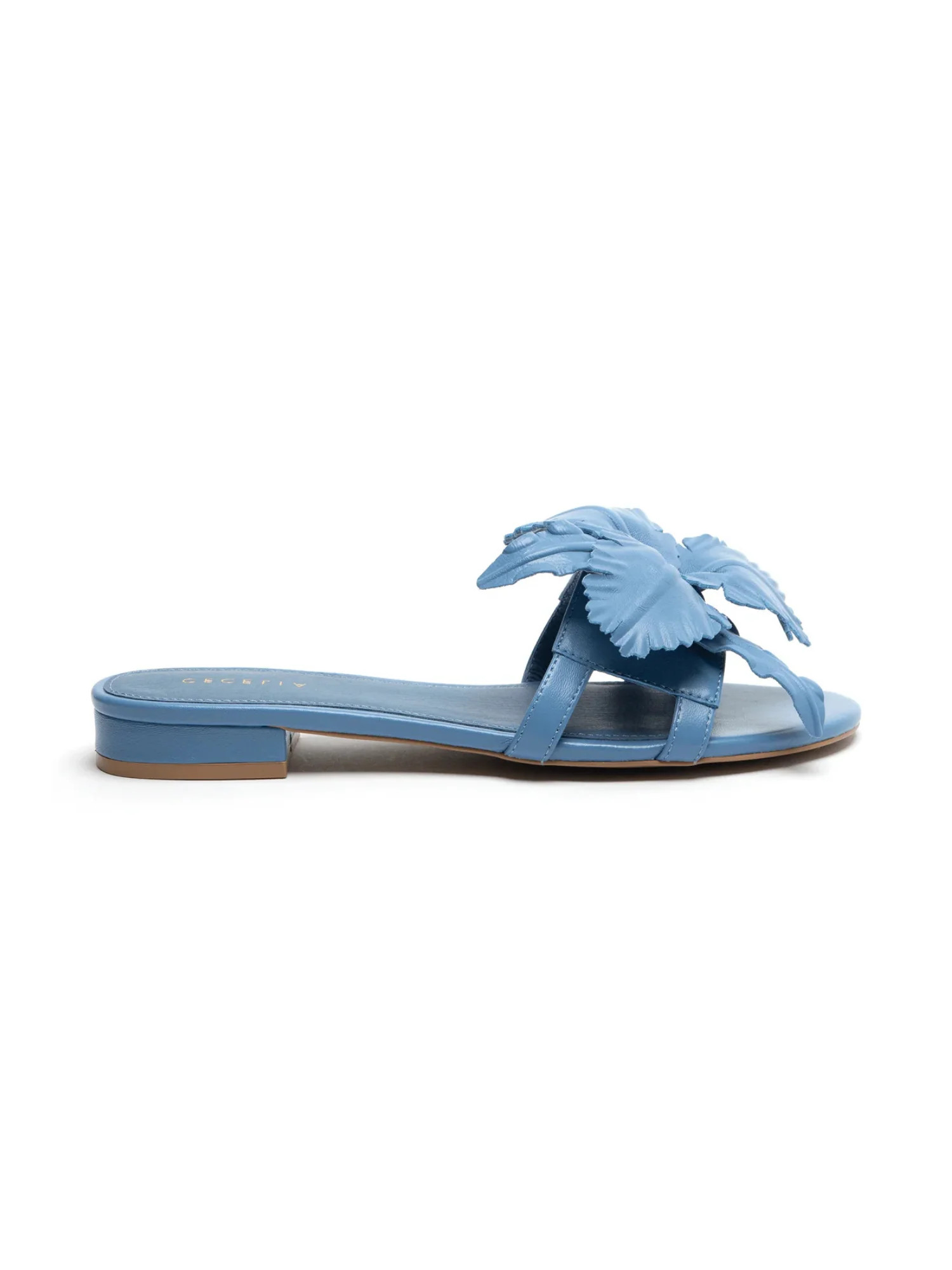 Lila Sandals - Dark Blue | Emily McCarthy