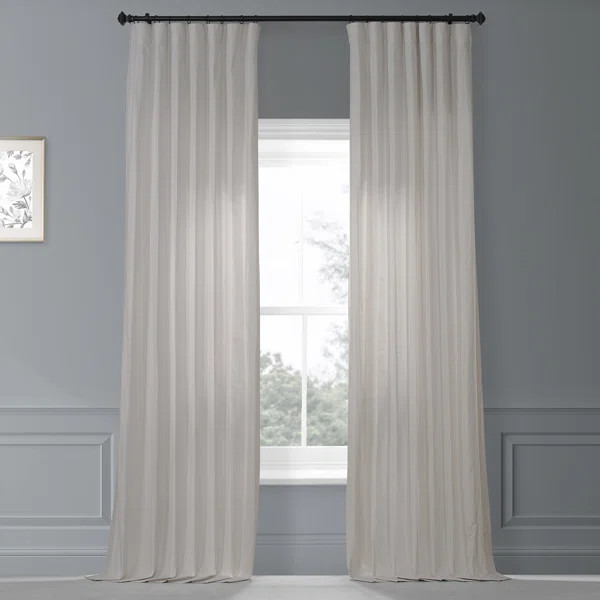 Richardson 100% Cotton Curtain (Set of 2) | Wayfair North America