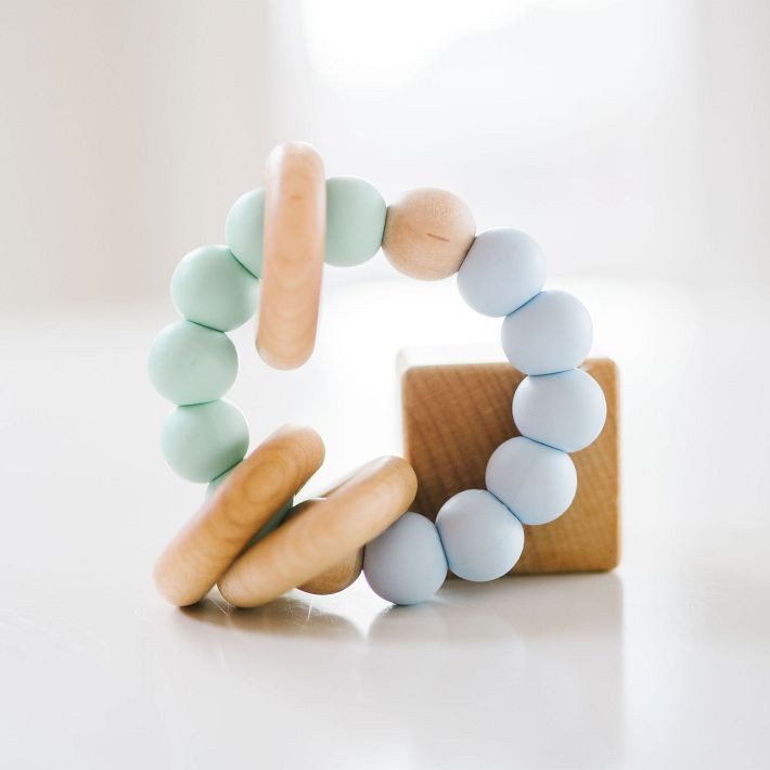 Bannor Toys Classic Rattle & Teether | West Elm (US)