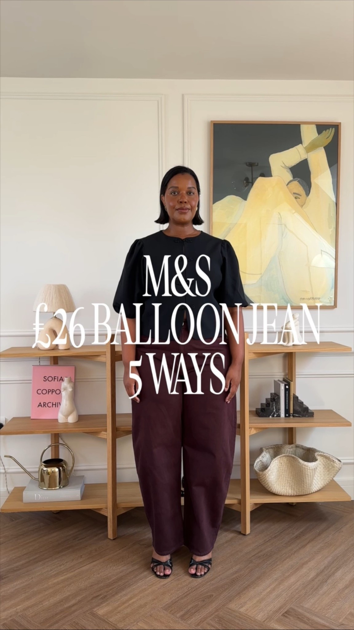 Ad When the trousers are the outfit 🎈 Styling the £26  @marksandspencer Balloon Pant, 5 ways | which is your fave?

#LTKeurope #LTKstyletip #LTKjeans