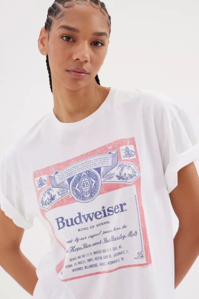 Junk Food Budweiser Classic Tee | Urban Outfitters (US and RoW)