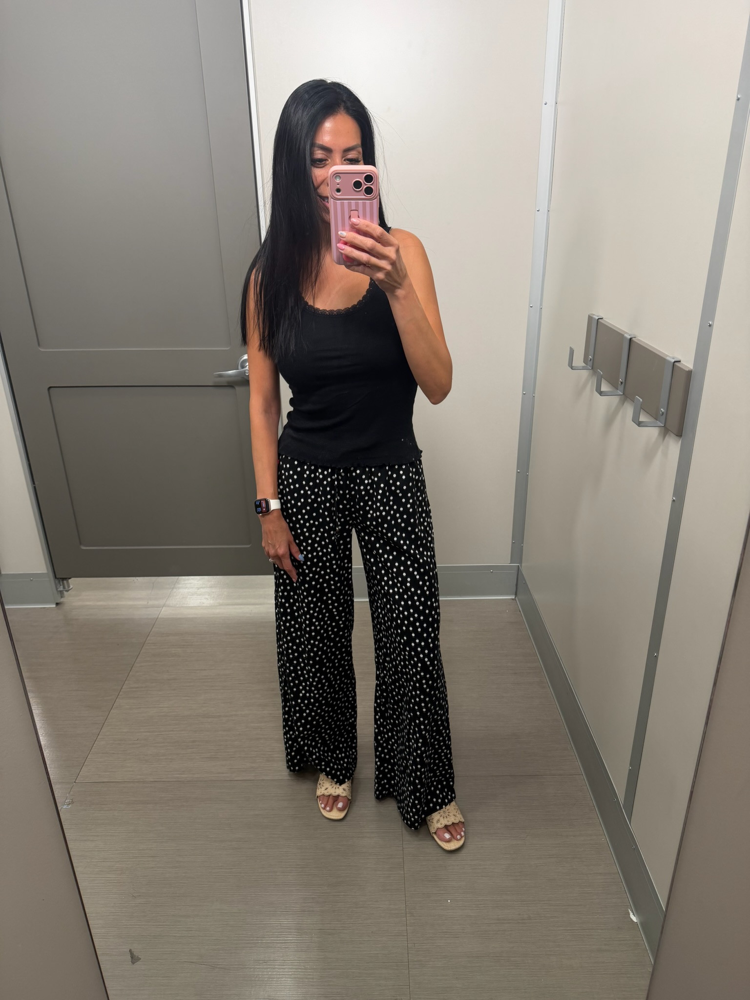 Loving the polka dots!! All Target 🥰



spring outfits 2026, outfit ideas, drawstring pants, tank, seasonal, summer, carla.bushey 

 #LTKootd #LTKSeasonal
