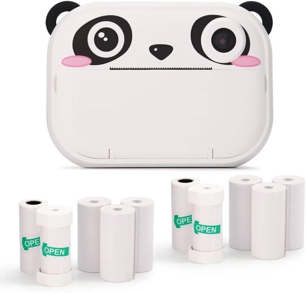 Kidamento Instant Print Kids Digital Camera & Camcorder with Selfie, WiFi & App, Scavenger Hunt P... | Amazon (US)