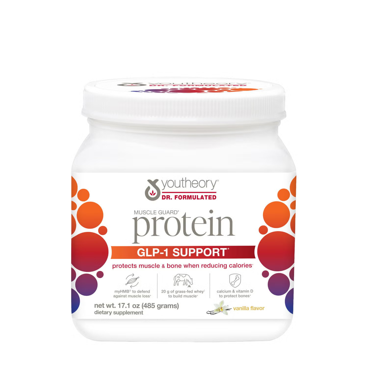 Youtheory Protein Glp-1 Support - Vanilla (10 Servings) | GNC